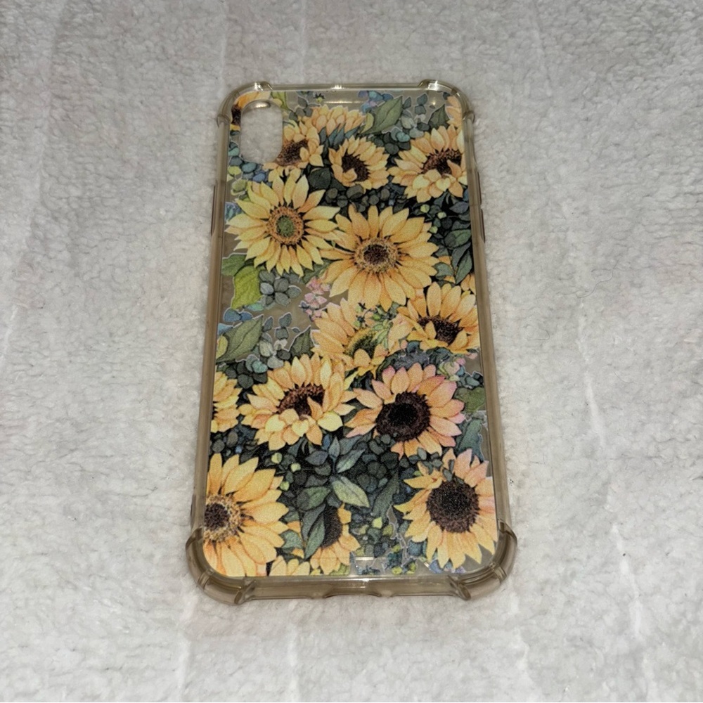 IPhone XR Sunflower Floral Case